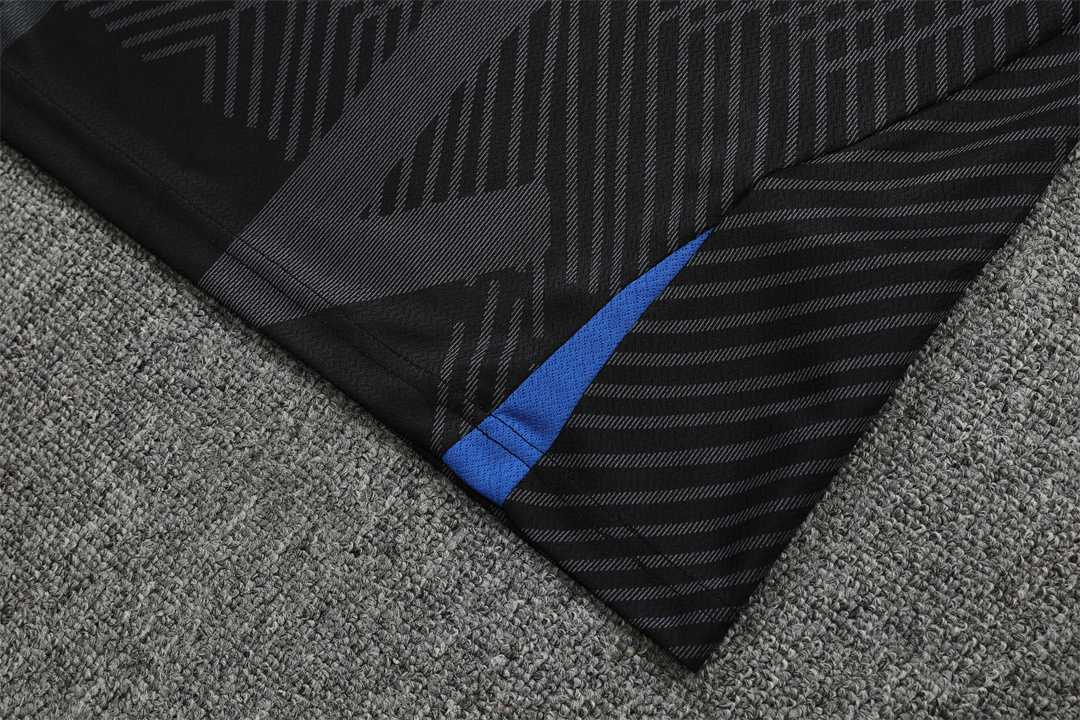 22-23 PSG vest training suit kit Black 6