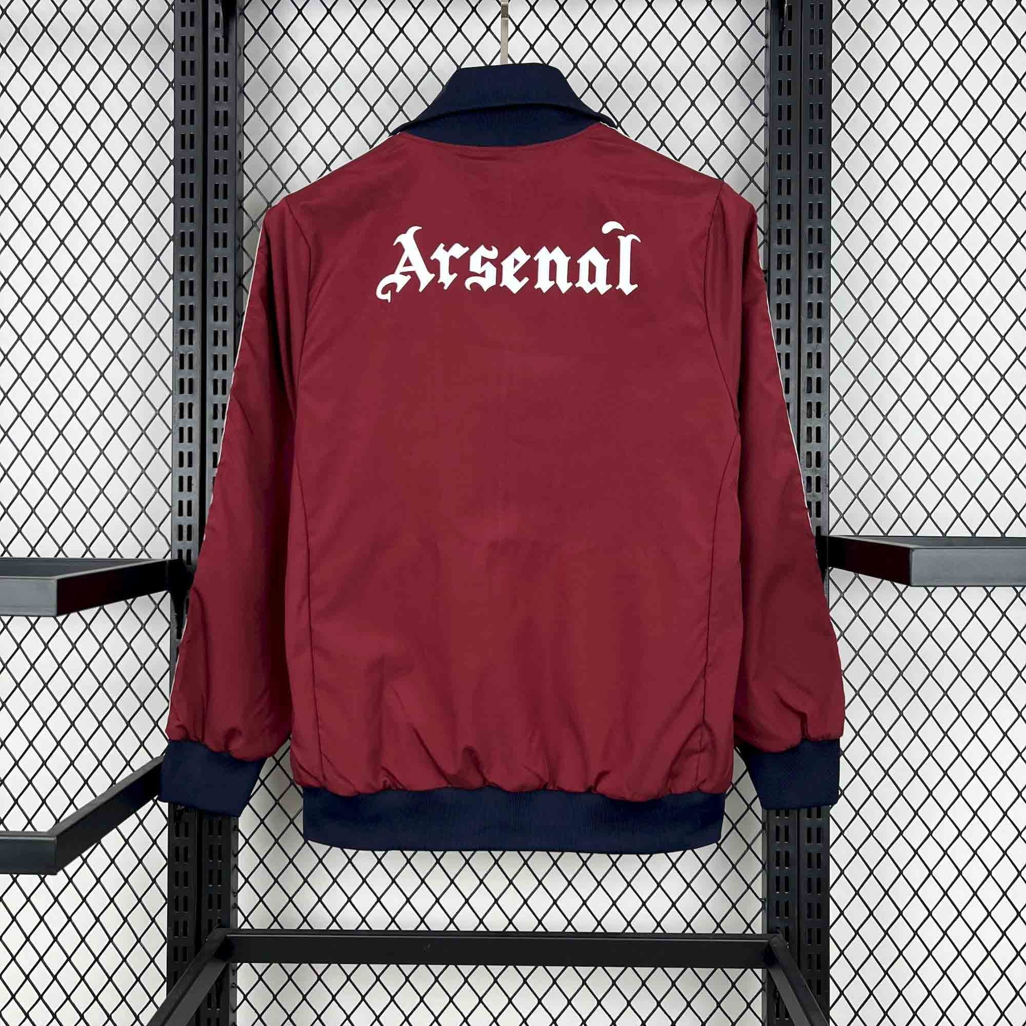 25-26 Arsenal Long sleeves Windbreaker Soccer AAAAJersey Yupoo S-2XL 2