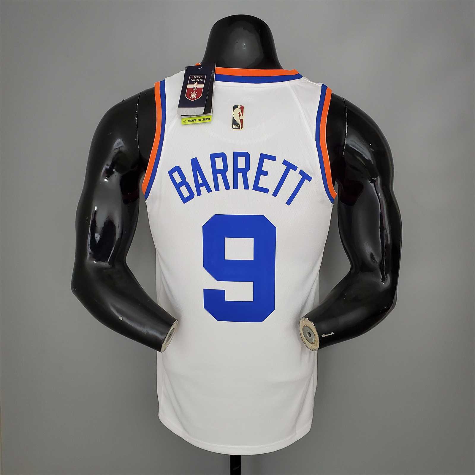 BARRETT#9 75th Anniversary Knicks White 7