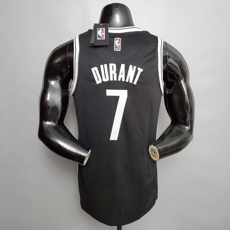Durant #7 Brooklyn Nets black 7