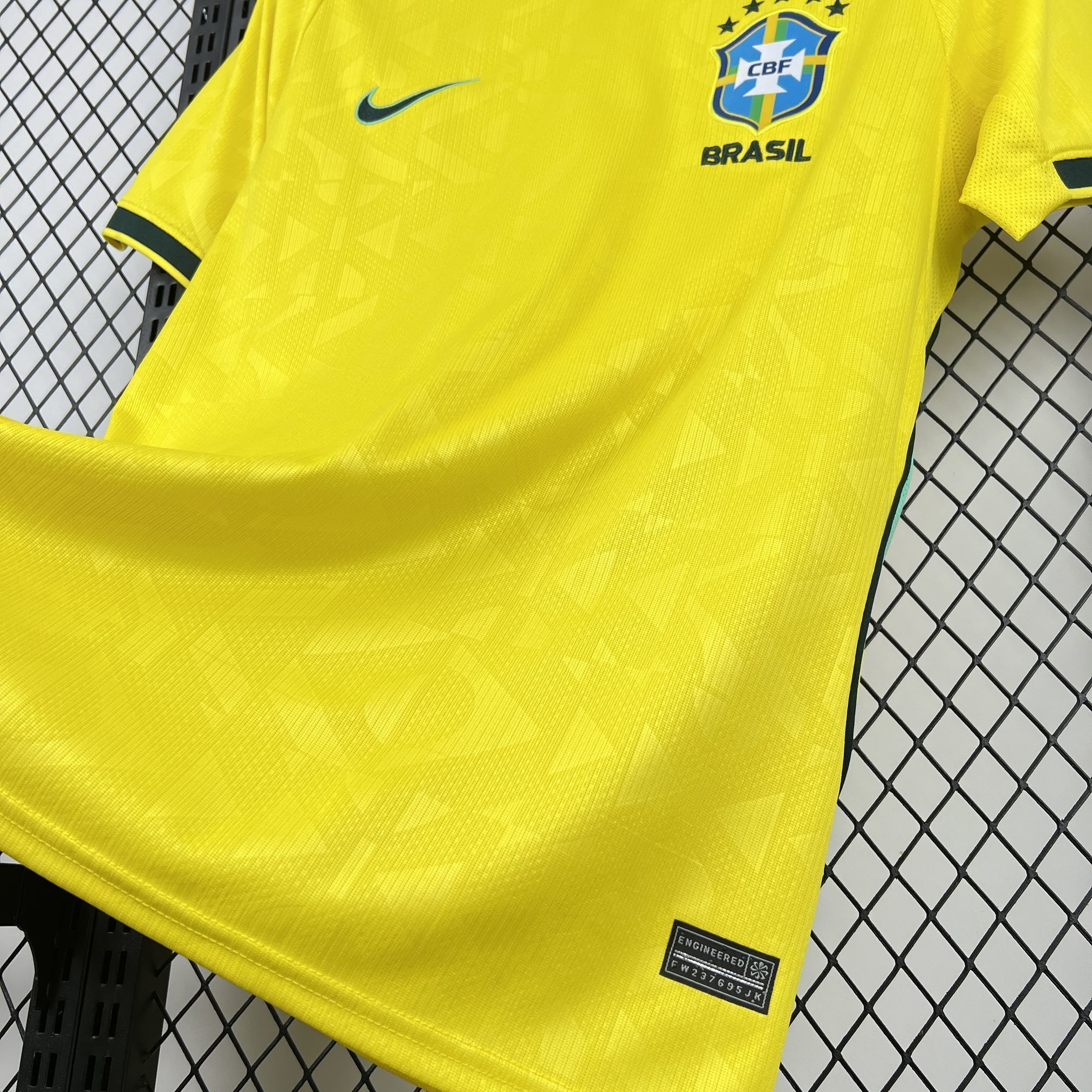 World Cup 2026 Brazil Home Kit Soccer Yellow Mens T-Shirt AAAAJersey Supply Yupoo 2