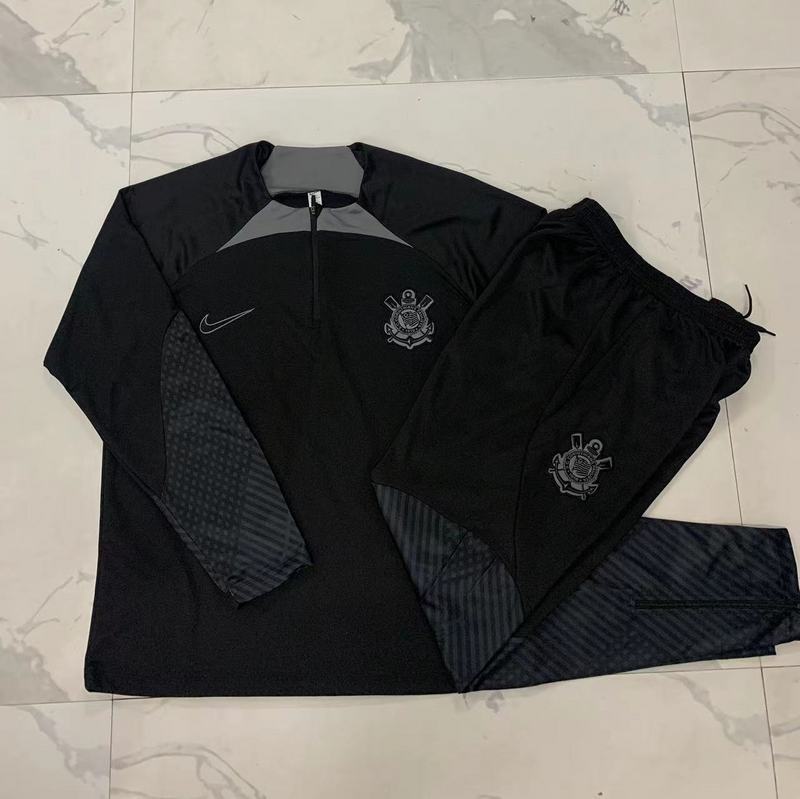 24-25 Corinthians Long Sleeve Training Suit Football Shirts 2