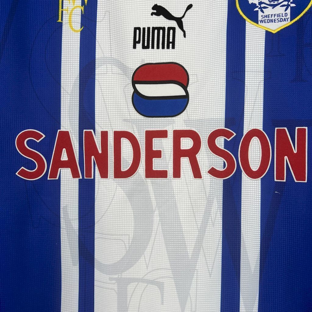 97-98 Sheffield Wednesday Retro Kit Vintage Shirt AAAAJersey Supply Yupoo 5