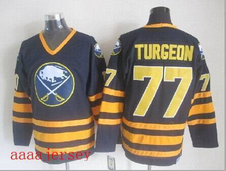 Buffalo Sabres retro ice hockey jersey M-3XL 水牛城军刀队复古冰球服