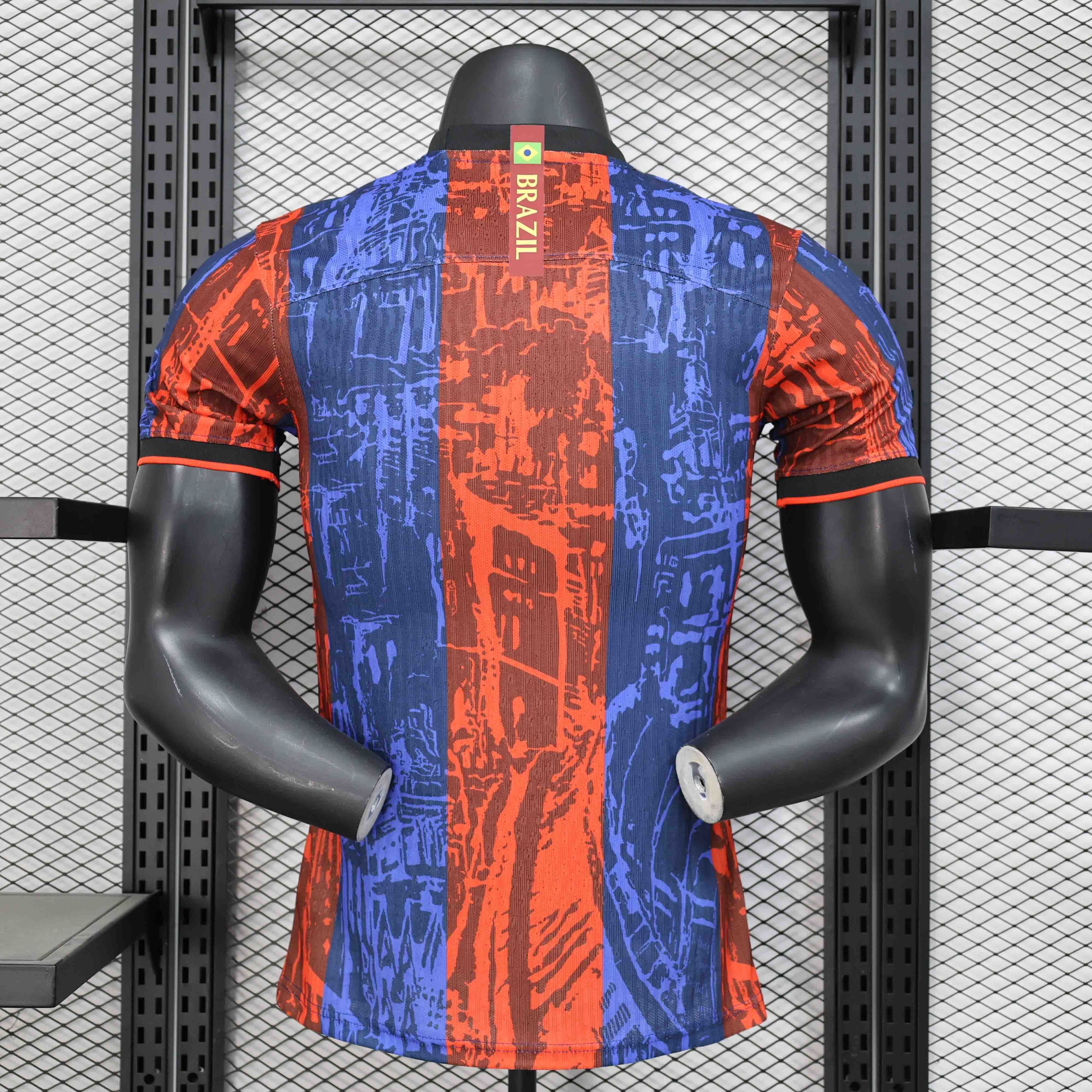 24-25 Barcelona MSN Comma Special Edition Player Version Shirt AAAAJersey Supplier Yupoo 3