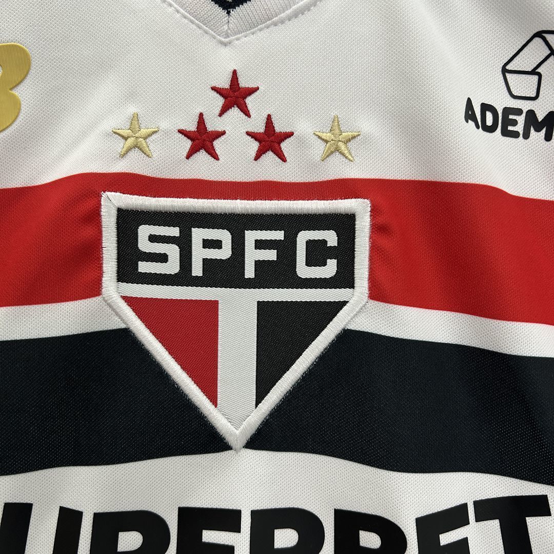 25-26 Sao Paulo Home Kid Kits Yourth Apparels AAAAJersey Supply Yupoo 5