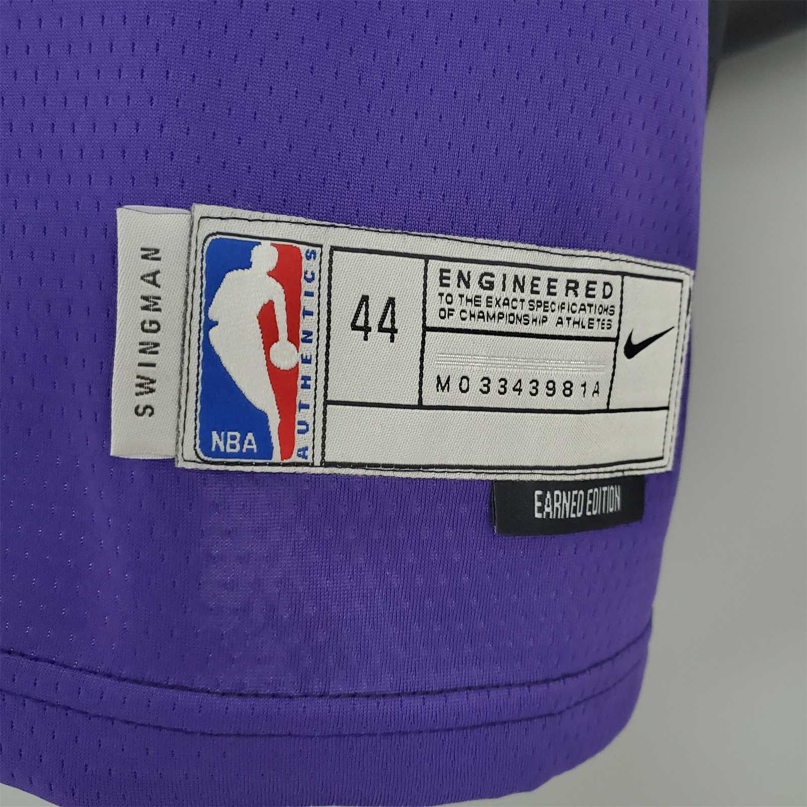 VANVLEET#23 2021 Raptors Bonus Edition Purple and Black 1