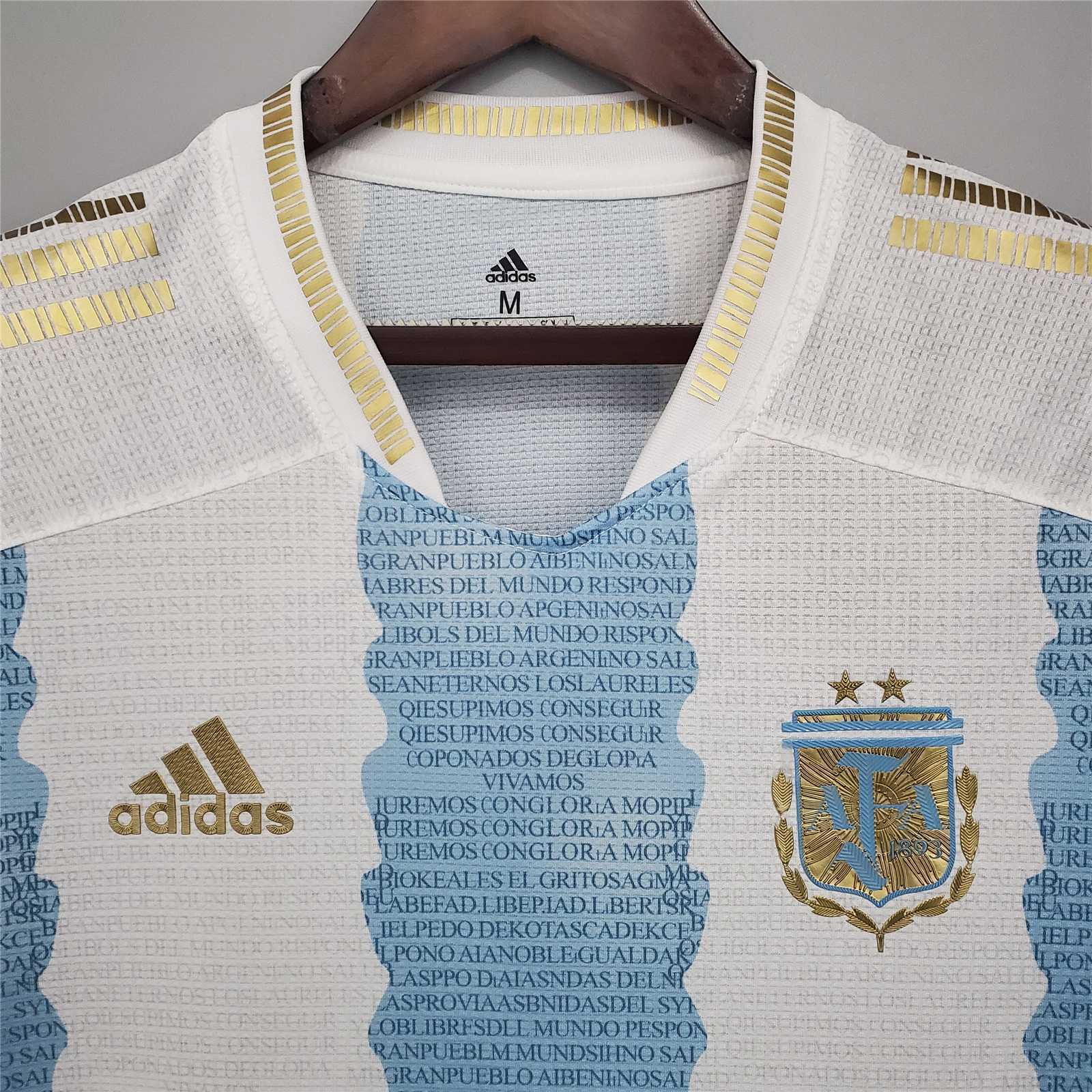 2021 Argentina Commemorative Edition White Blue 7