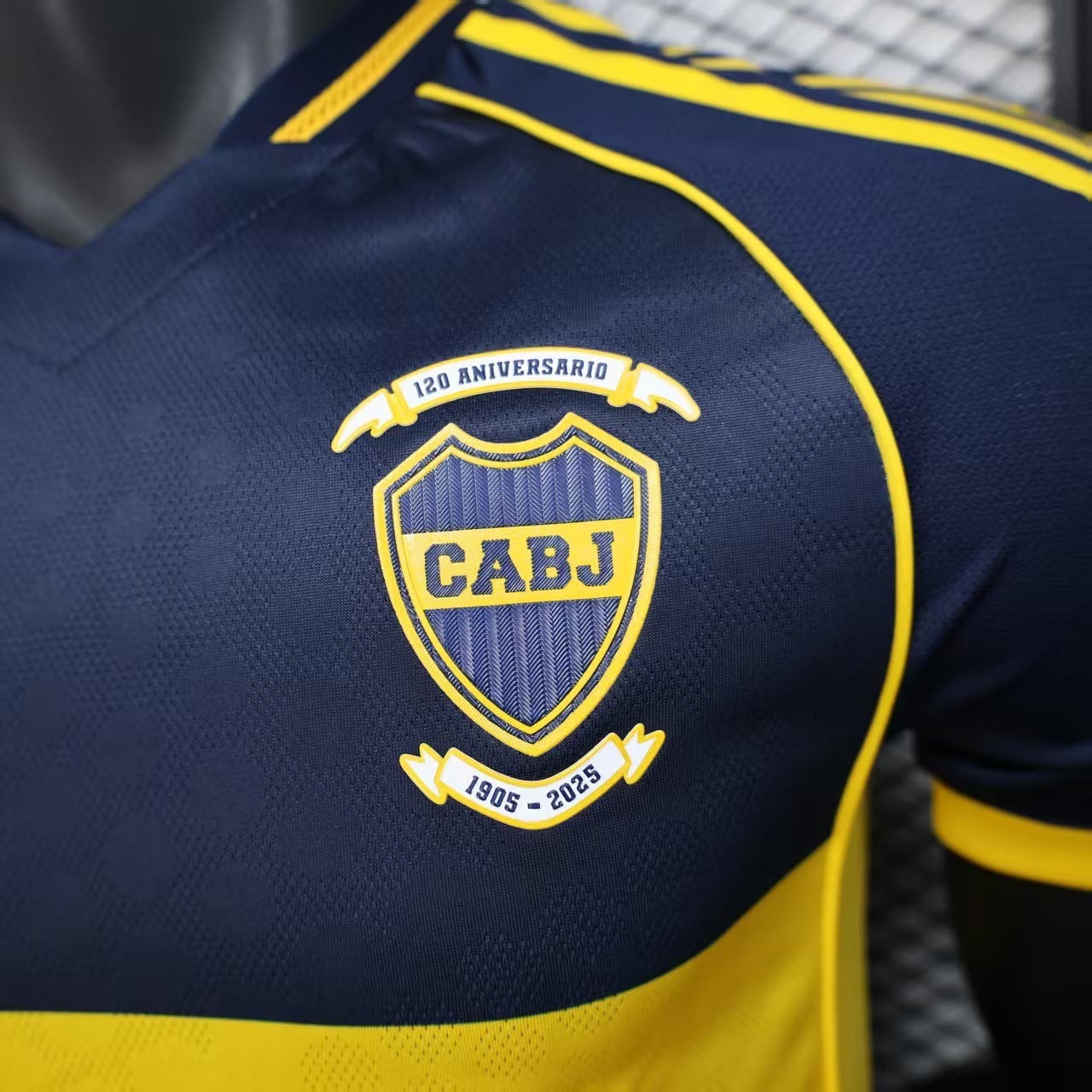 25-26 Boca Junior Home 120th Anniversary Kit Player Version Shirt AAAAJersey Yupoo 4