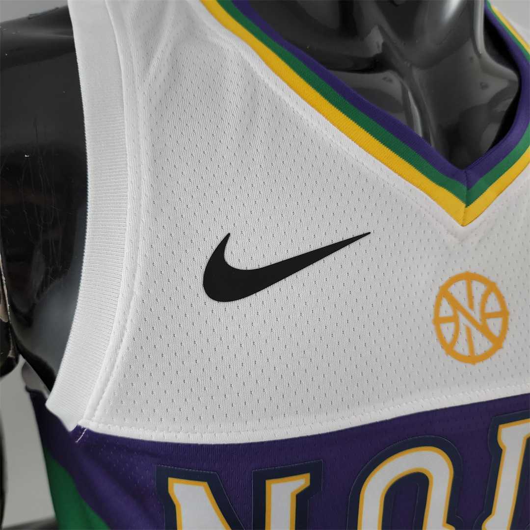 2018 New Orleans Pelicans INGRAM #14 Urban Edition White NBA Jersey 3