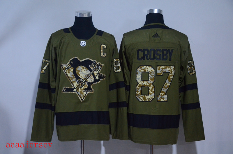 Pittsburgh Penguins ice hockey jersey M-3XL 匹兹堡企鹅冰球服