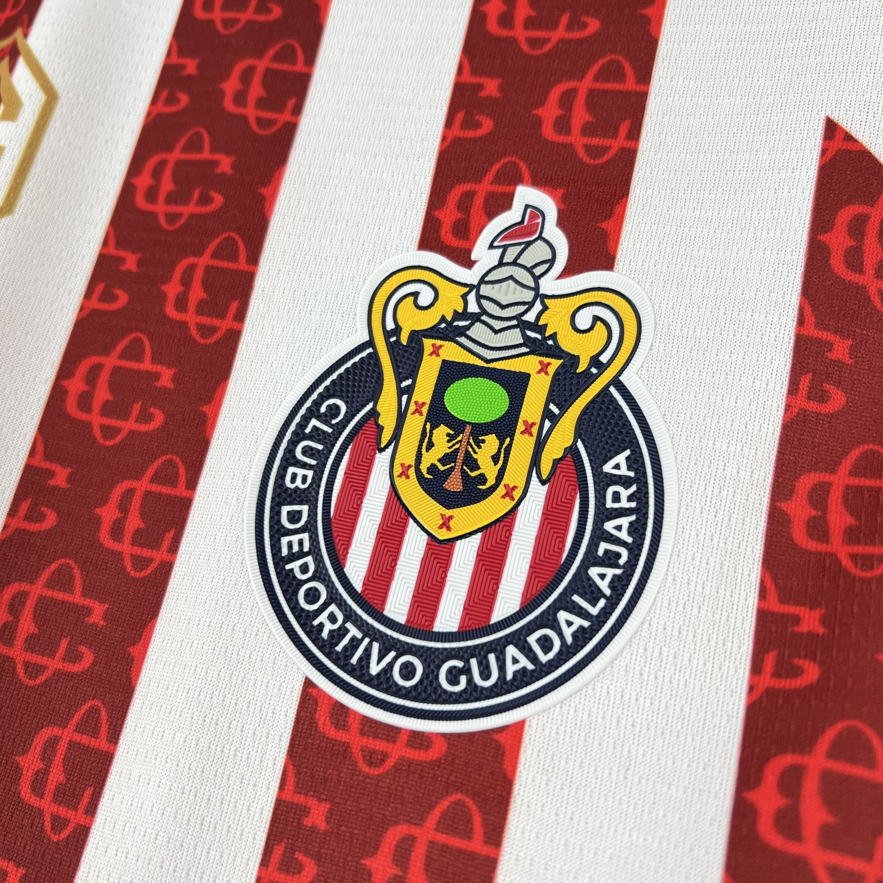 2026-27 Chivas Home Red Soccer Shirt Fan Version 4