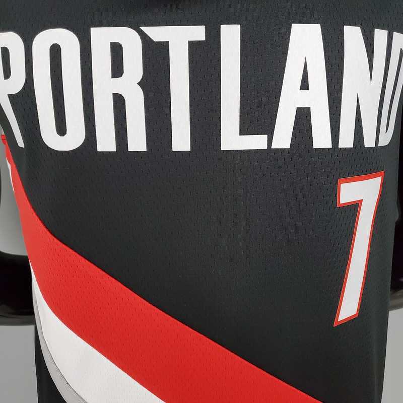 2021 ROY#7 Trail Blazers Home black 6