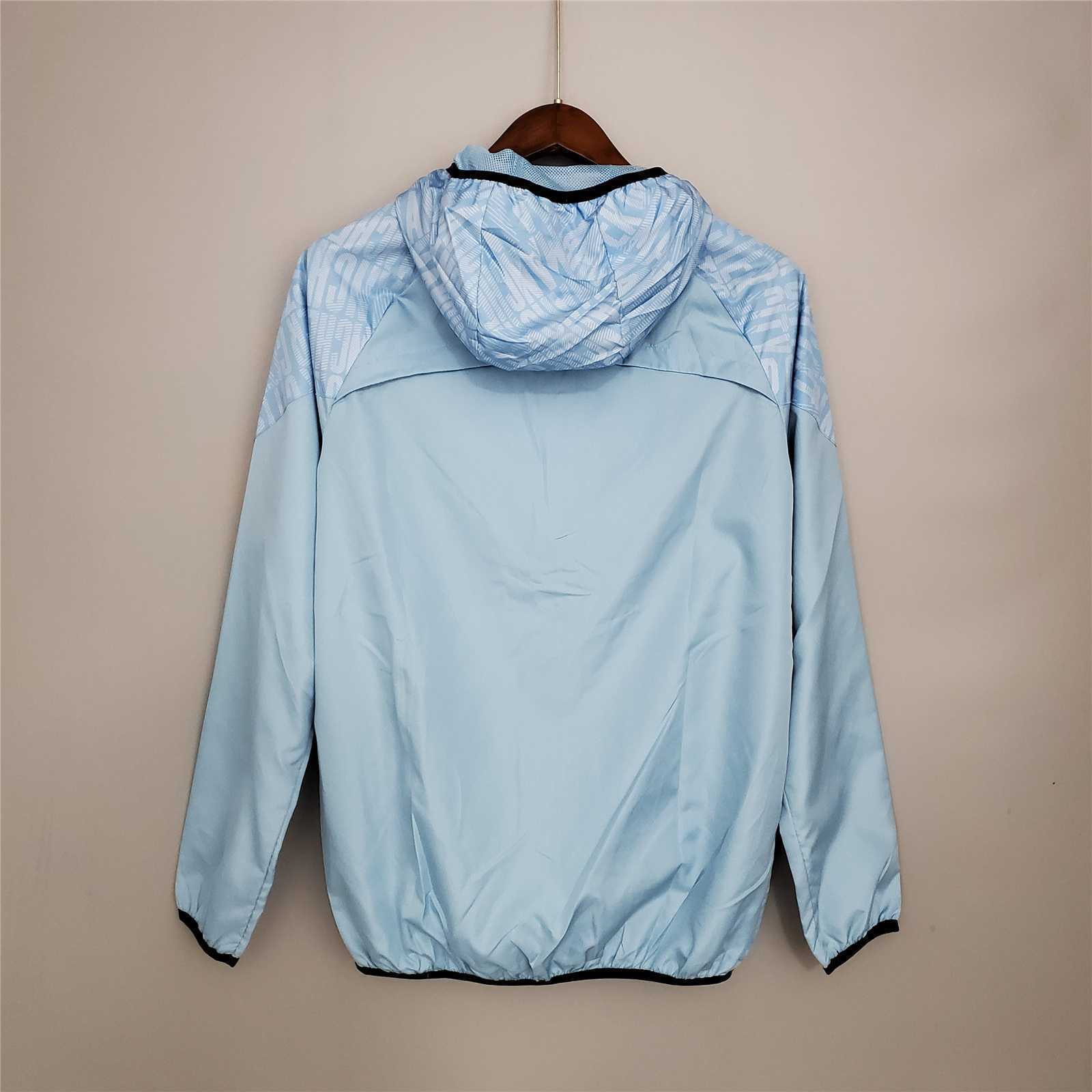 21-22 Manchester City blue windbreaker 4