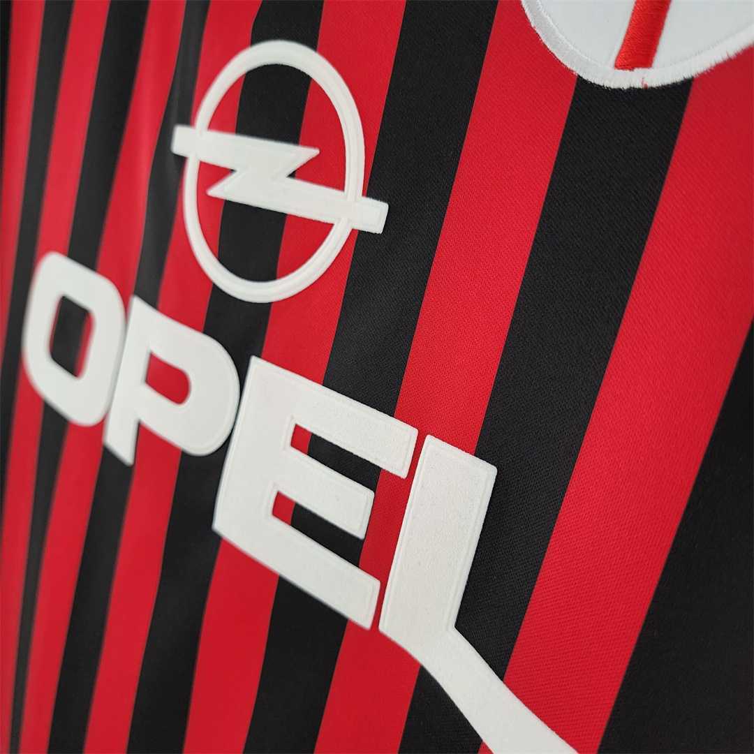99-00 AC Milan home long sleeve 9