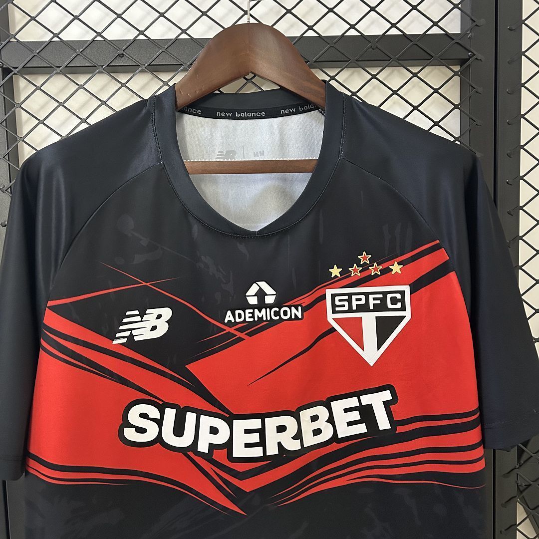 25-26 Sao Paulo Goalkeeper Black Shirt Soccer Uniform AAAAJersey Dropship Yupoo 5