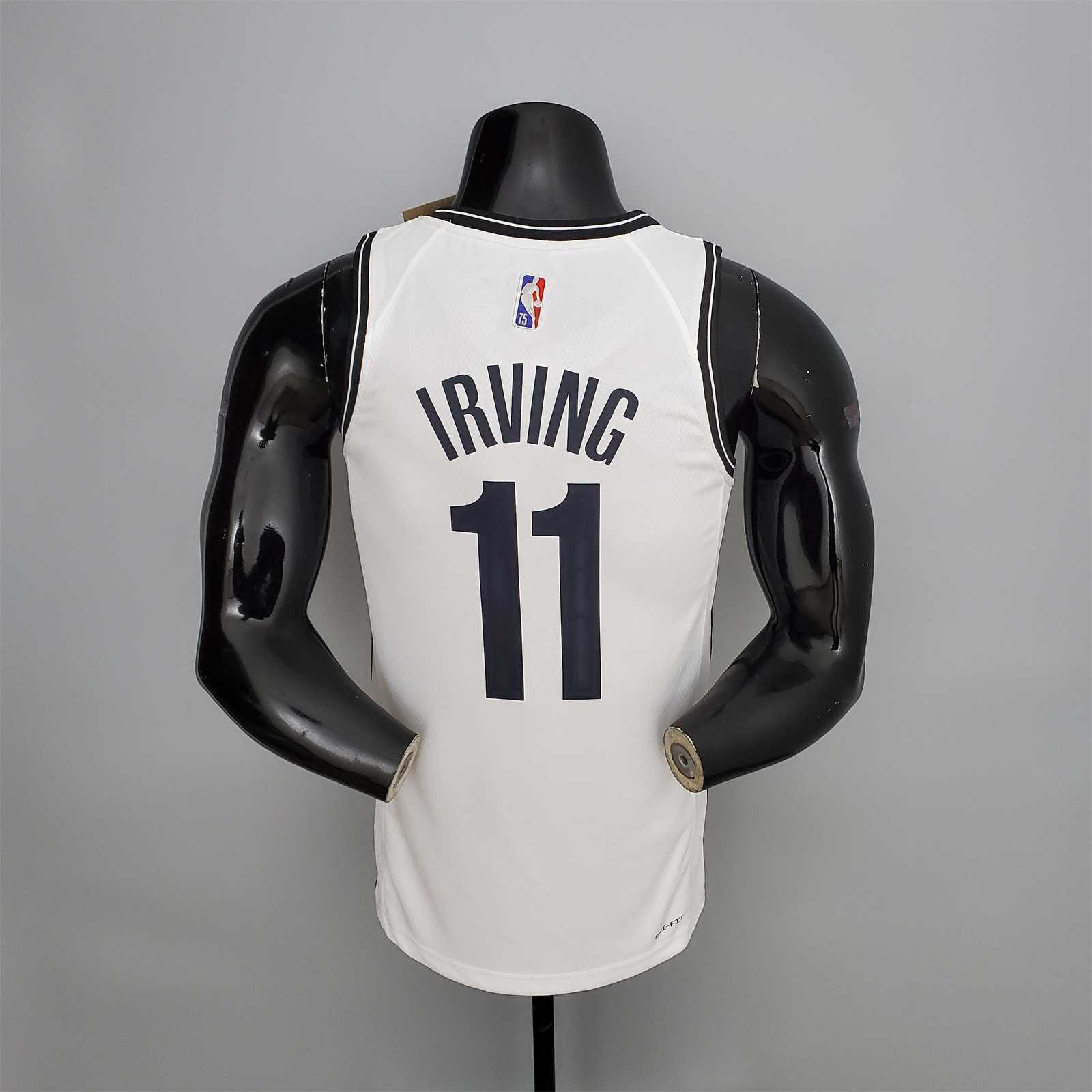 75th Anniversary IRVING#11 Nets White 8