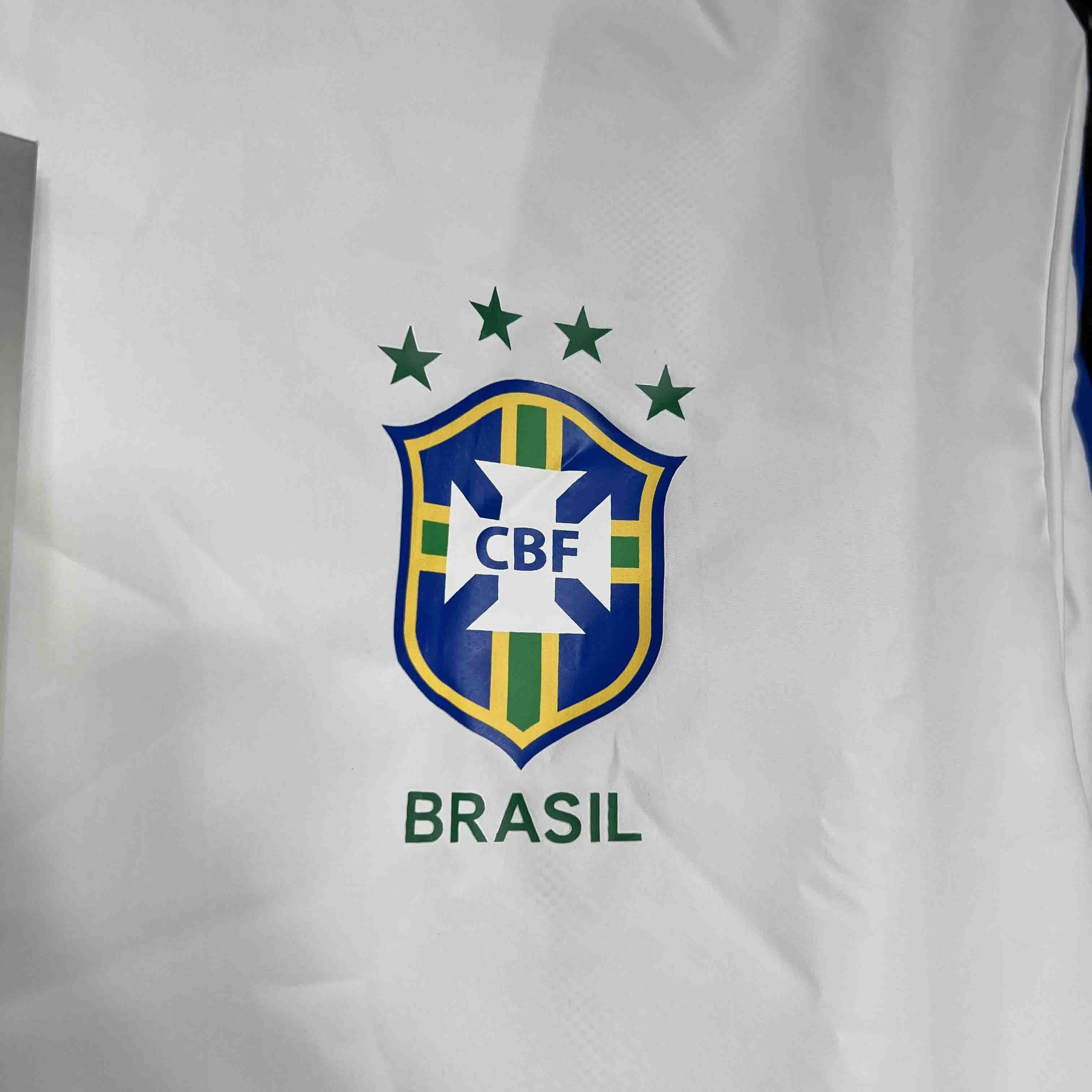 2024 Brazil White Windbreaker Jacket Sport AAAAJersey Yupoo 5
