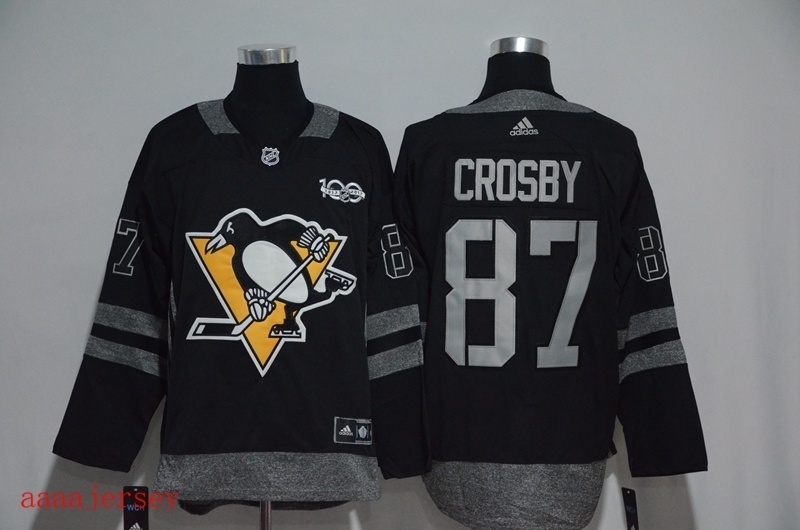 Pittsburgh Penguins ice hockey jersey M-3XL 匹兹堡企鹅冰球服 4