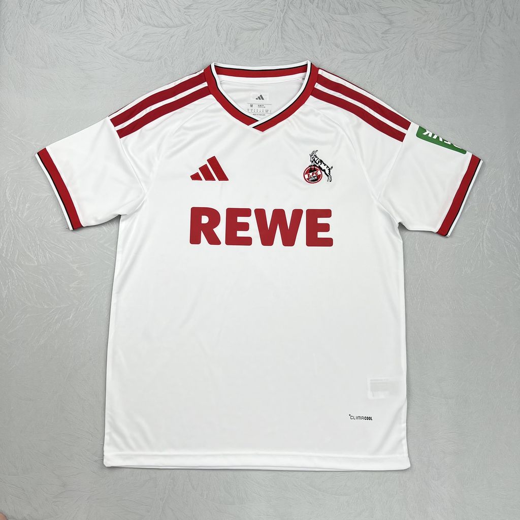 26-27 FC Köln Mens Home Kit Football T-Shirt AAAAJersey Supply Yupoo 8 2