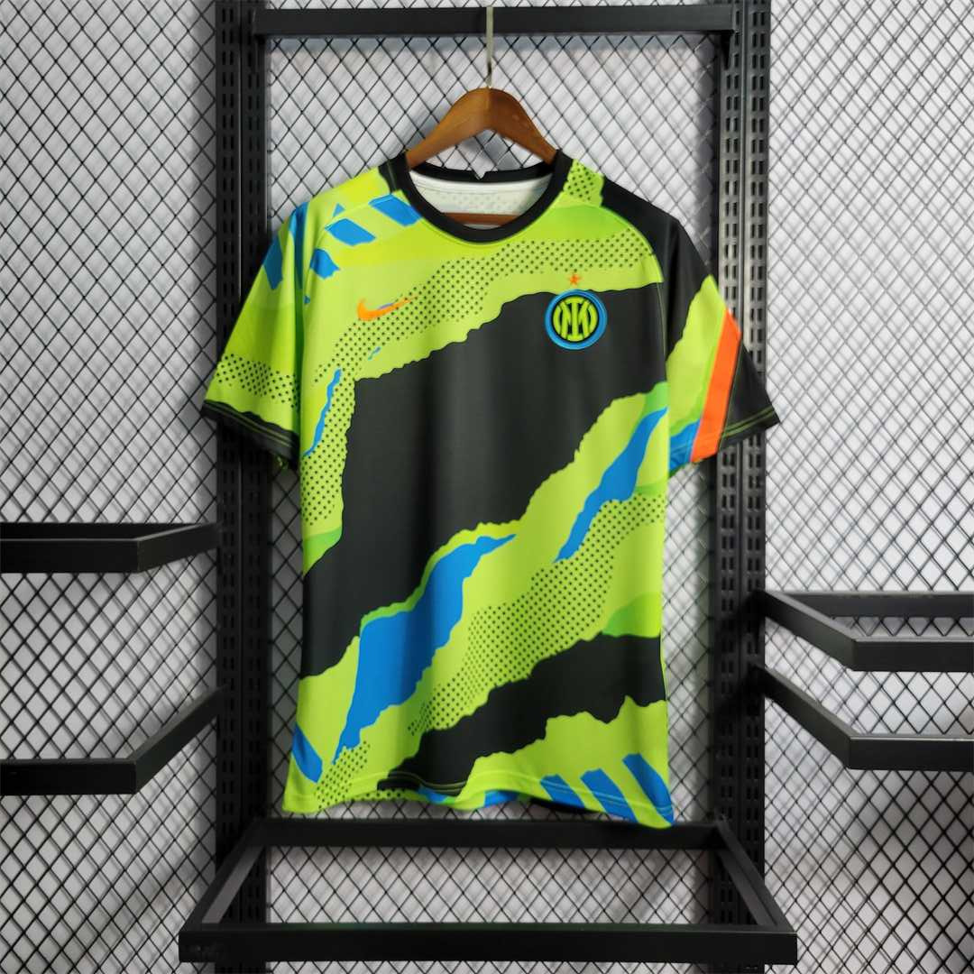 22-23 Inter Milan Pre-match greenblack training suit