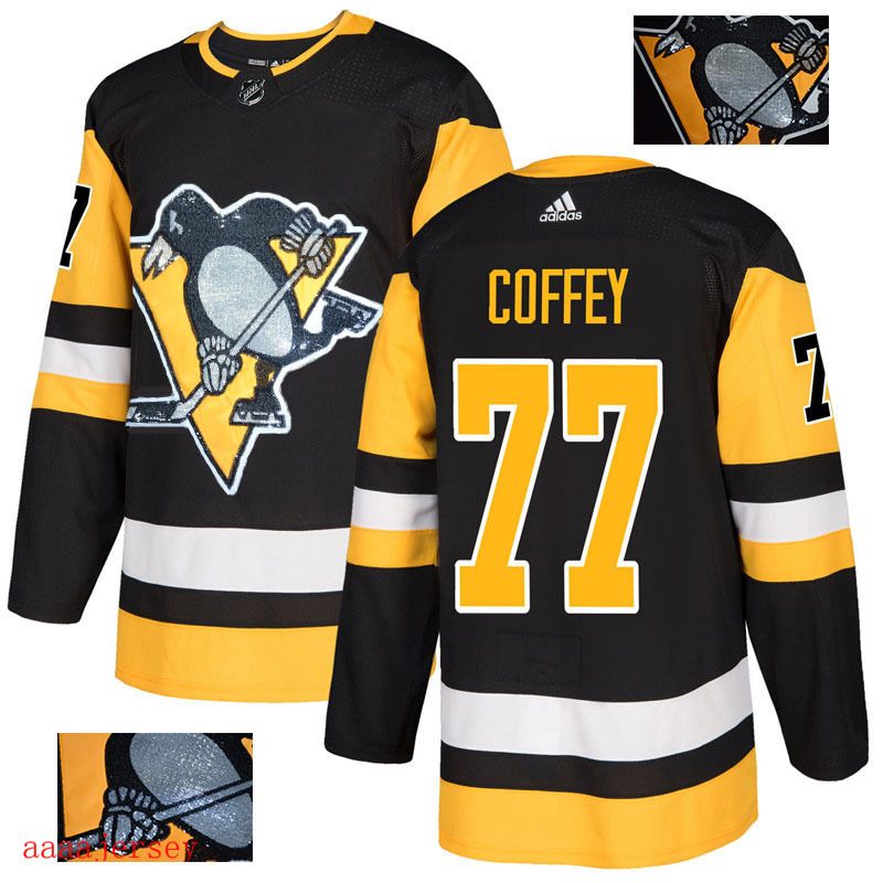 2018 Pittsburgh Penguins ice hockey jersey M-3XL 匹兹堡企鹅队时尚亮片款冰球服 4