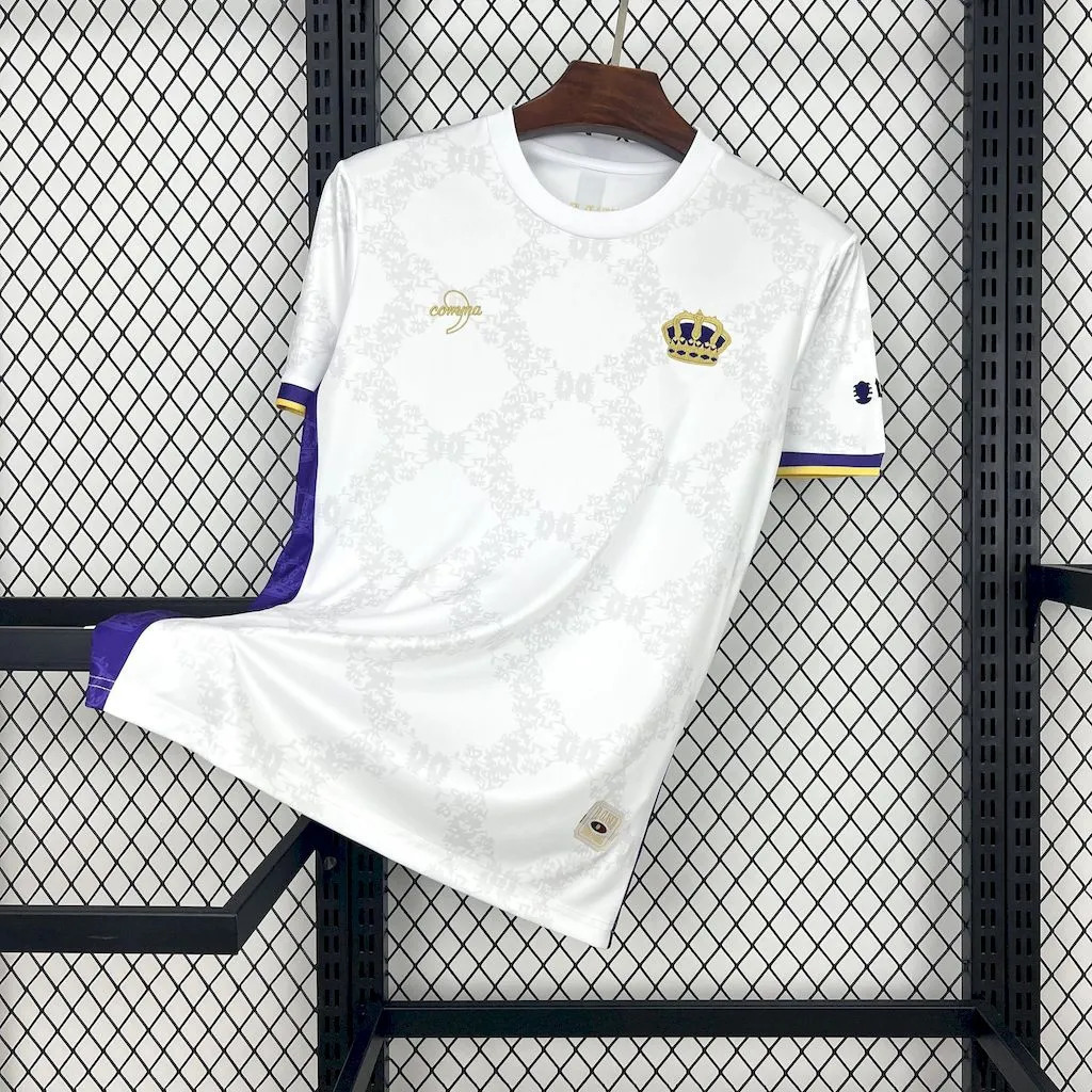 24-25 Real Madrid Comma Special Edition Kit Football T-Shirts AAAAJersey Supplier Yupoo