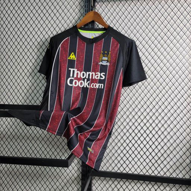 08-09 Retro Manchester City Away S-XXL Cheap Soccer Jerseys 4