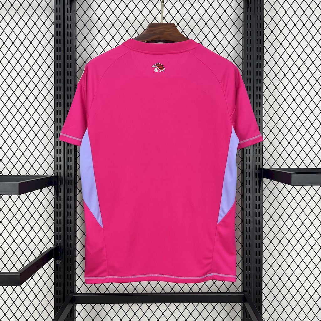 25-26 Flamengo Goalkeeper Pink Shirt Football Uniform AAAAJersey Dropship Yupoo 2