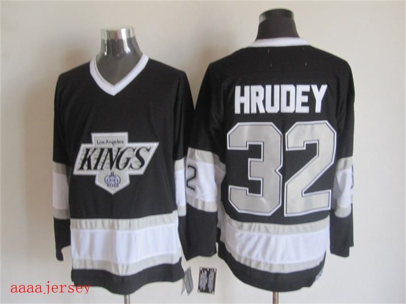 Los Angeles Kings retro ice hockey jersey M-3XL 洛杉矶国王队复古冰球服 4