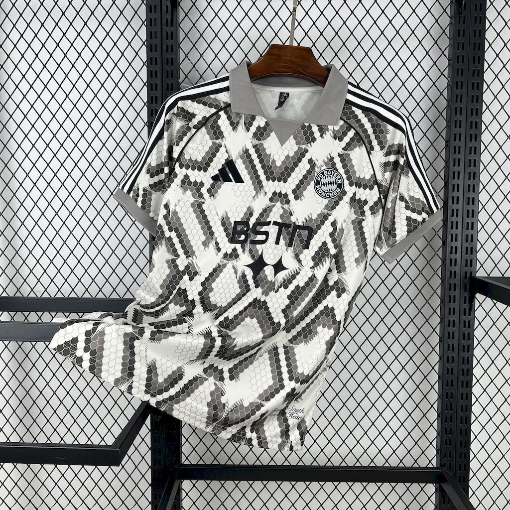 25-26 Bayern Munich x BSTN Lifestyle Special Edition Shirt Football Uniform AAAAJersey Supply Y