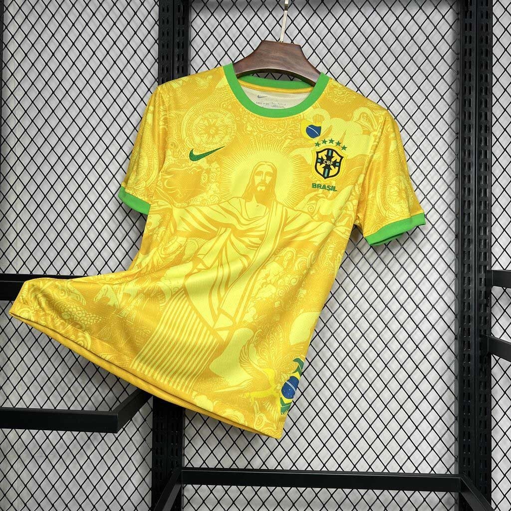 2024 Brazil Jesus the Redeemer(Home Style)Special Edition Kit Sport AAAAJersey Yupoo 1