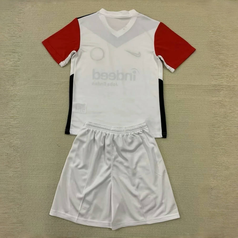 24-25 Frankfurt Home Kid Kits Youth Apparels Soccer AAAAJersey Yupoo 1