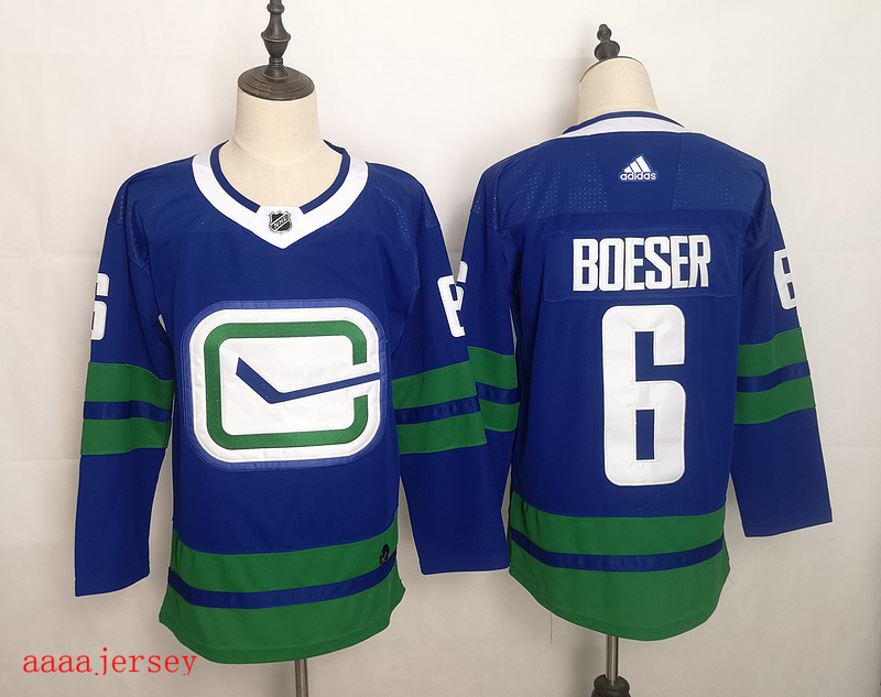 Vancouver Canucks ice hockey jersey M-3XL 温哥华加人队冰球服