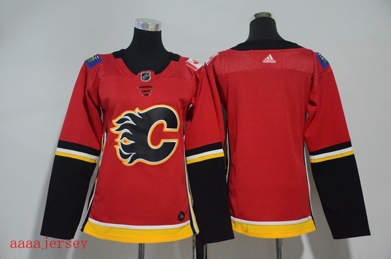 Calgary Flames kids ice hockey jersey SM-LXL 卡加利火焰队童装冰球服 2