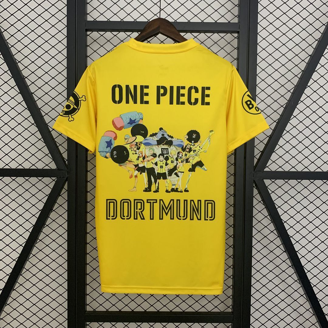 25-26 Borussia Dortmund x One Piece Special Edition Kit Football T-Shirt AAAAJersey Wholesale Y 2