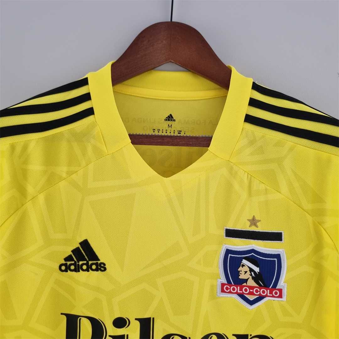 22-23 Colo-Colo yellow goalkeeper 5