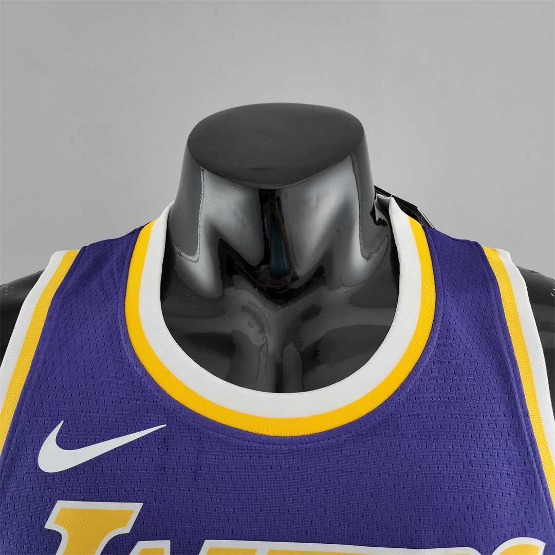 TOSCANO #95 Los Angeles Lakers Purple NBA Jersey 8