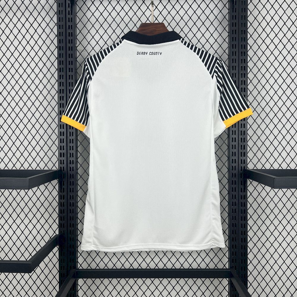 25-26 Derby County Home Kit Sport Football T-Shirt AAAAJersey Supply Yupoo 5