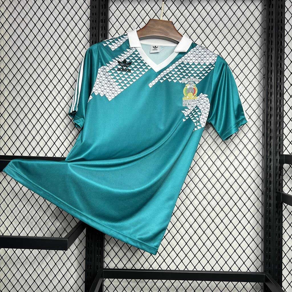1990 Mexico Home Retro Kit Vintage Shirt Sport AAAAJersey Yupoo 1