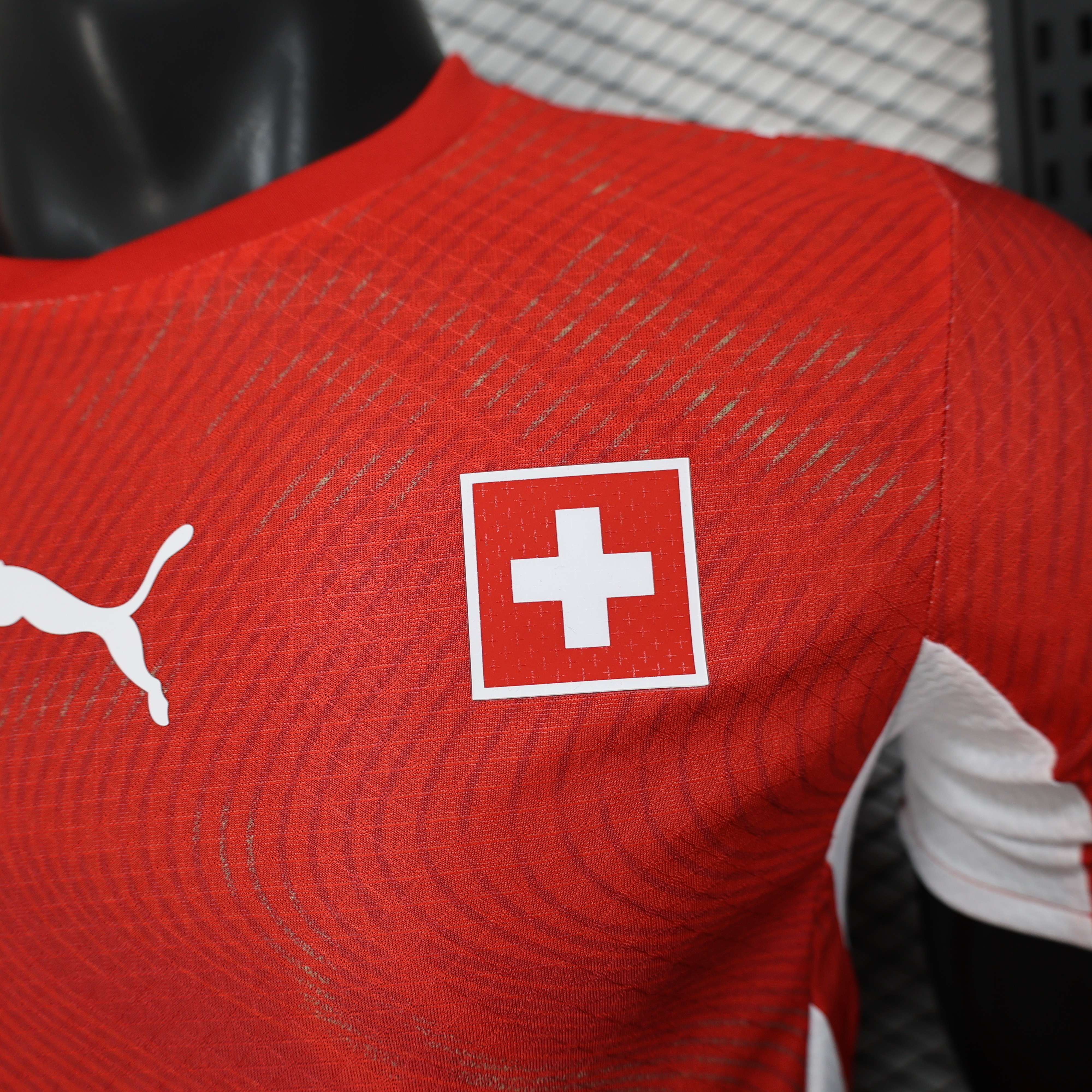 2026 World Cup Switzerland Home Kit Player Version Soccer T-Shirt AAAAJersey Supply Yupoo 3