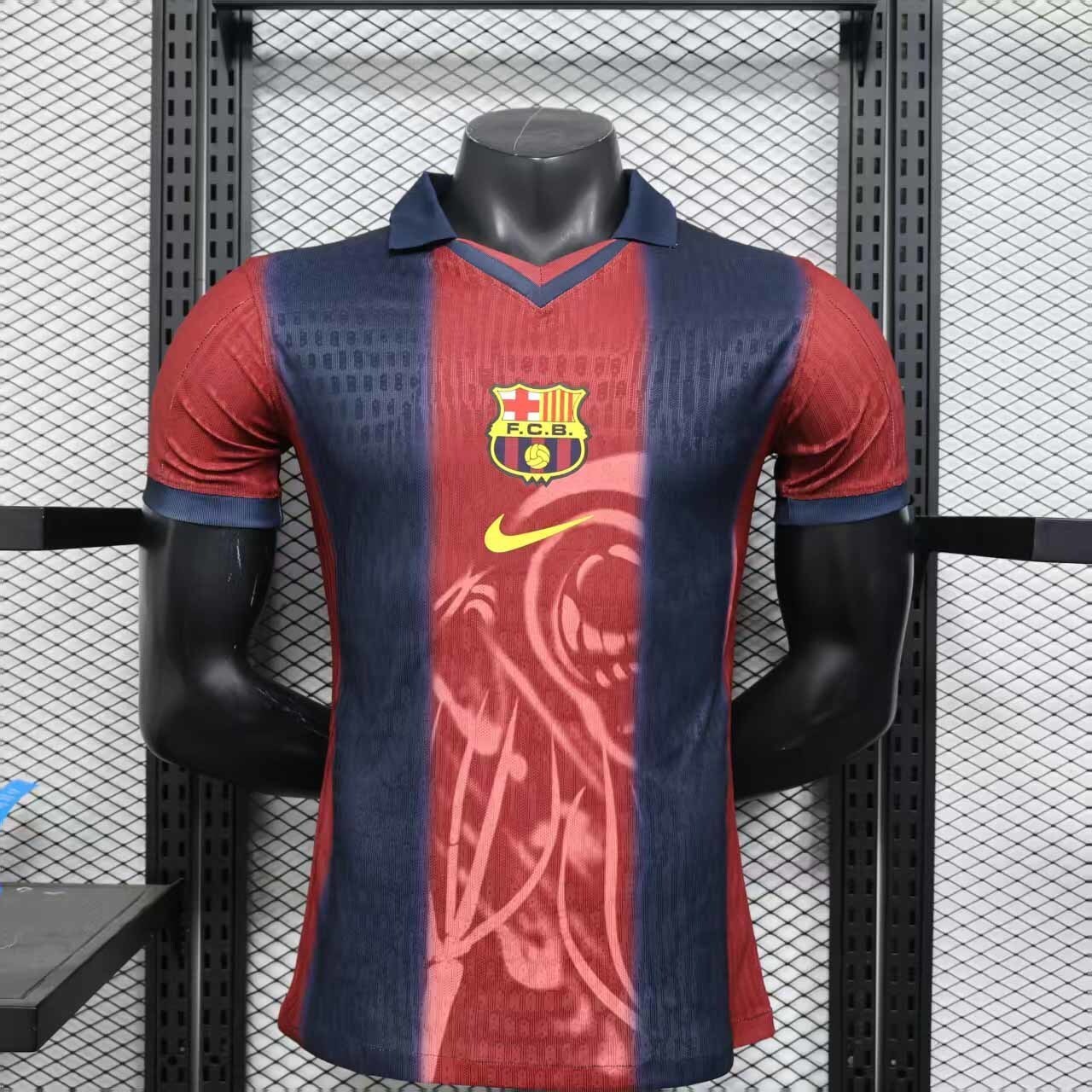 Retro 00-01 Barcelona Special Edition Player Version Soccer AAAAJersey Yupoo S-2XL