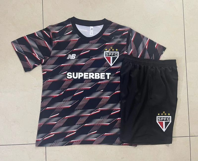 24-25 Sao Paulo Training Soccer Jerseys Football Shirts 1