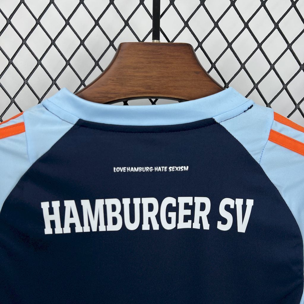 25-26 Hamburger SV Pre-Match Kid Kits Youth Apparels AAAAJersey Wholesale Yupoo 7