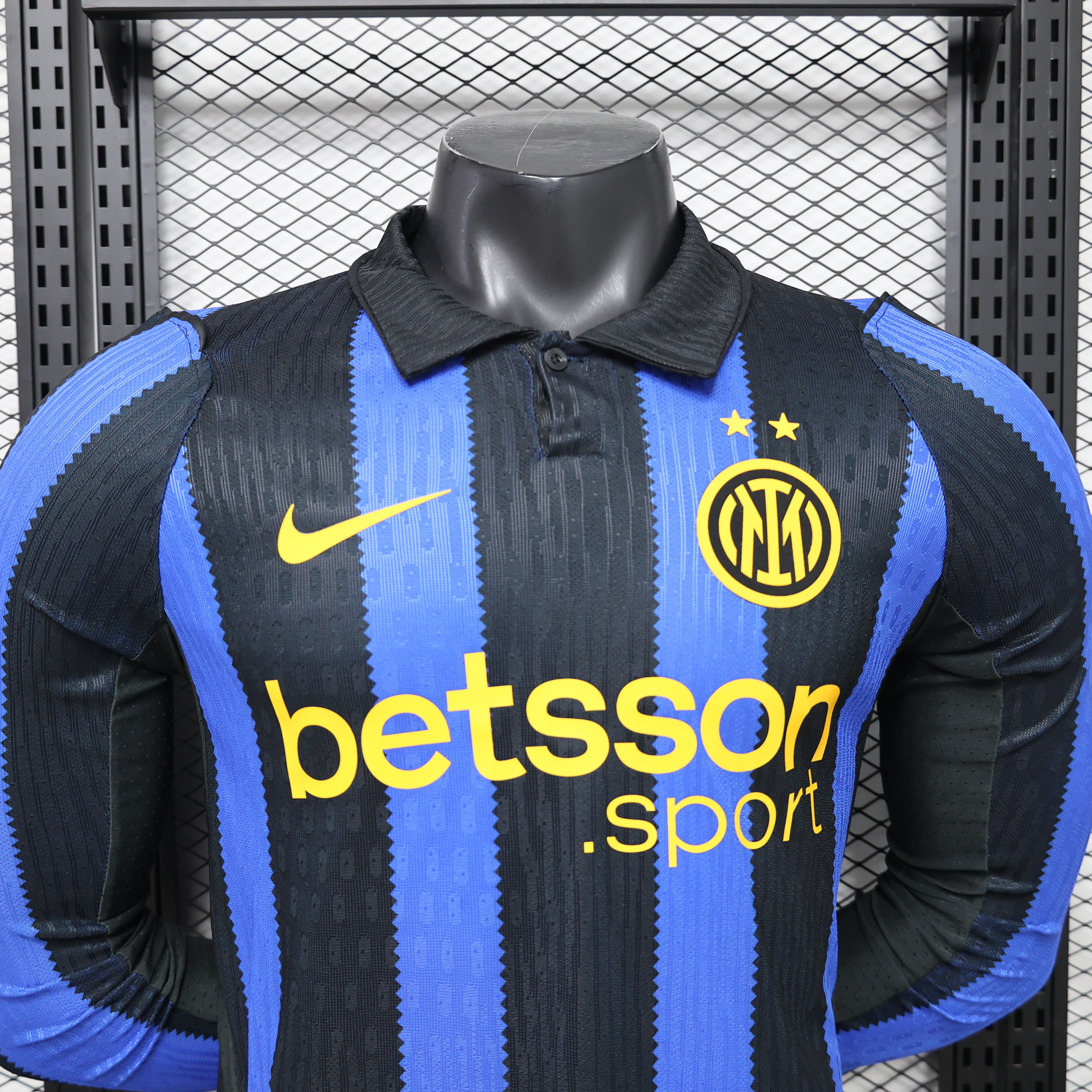 26-27 Inter Milan Men's Home Football Player Version Long Sleeve Shirt AAAAJerseys Supply Yupoo 10 8