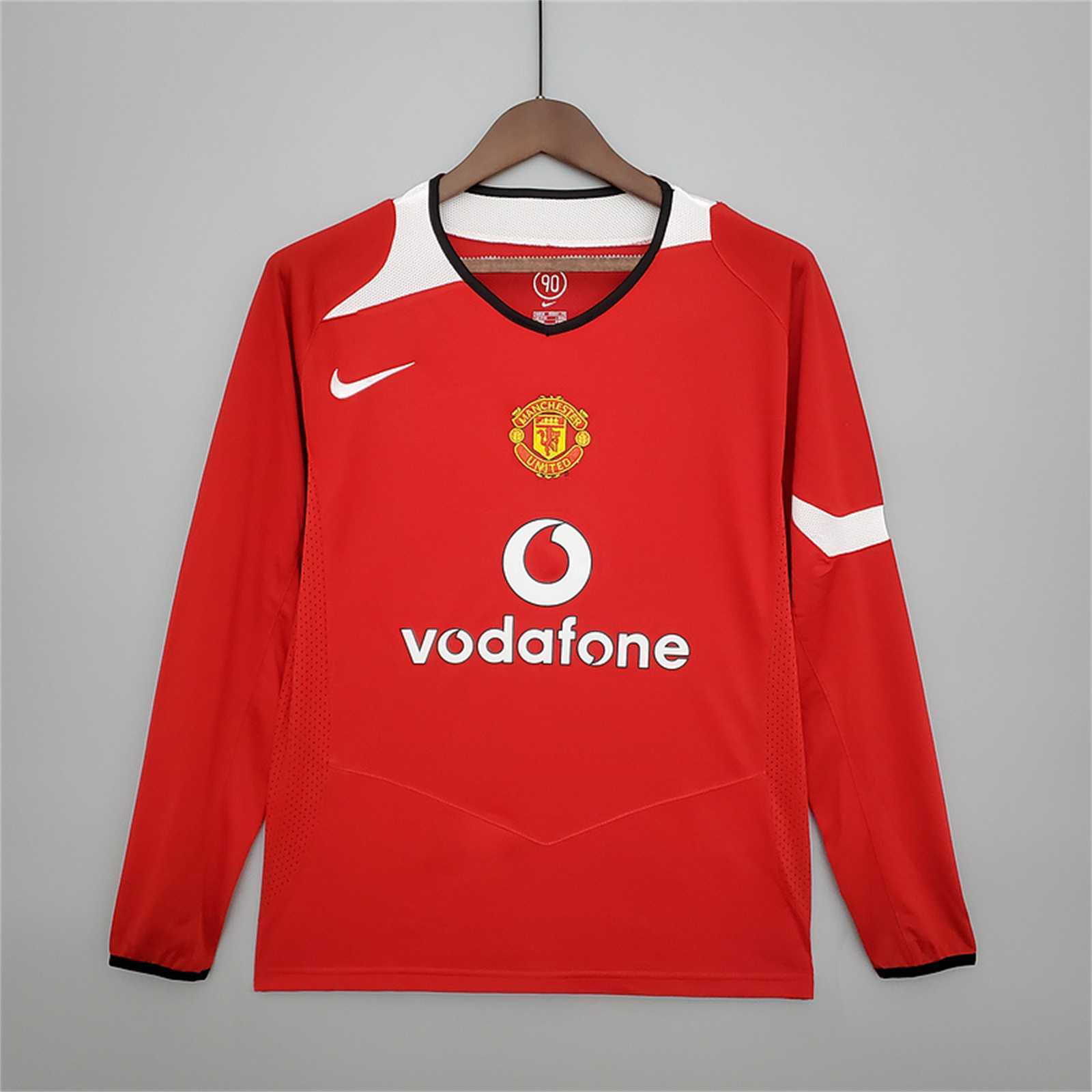 04-06 Manchester United home long sleeve