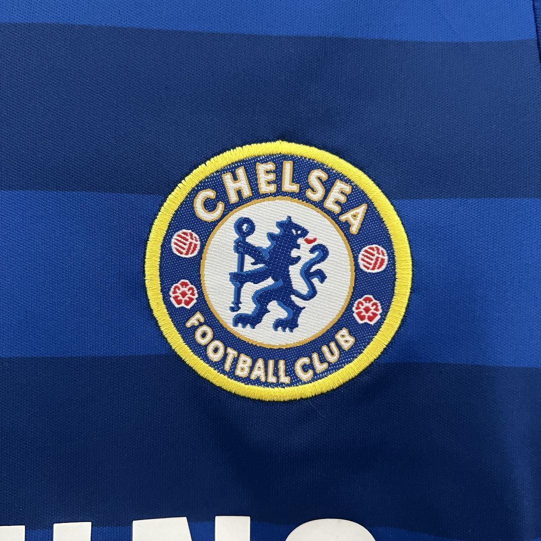 11-12 Chelsea Home Kids Retro Kits Children Shirt Football Jerseys Yupoo 6