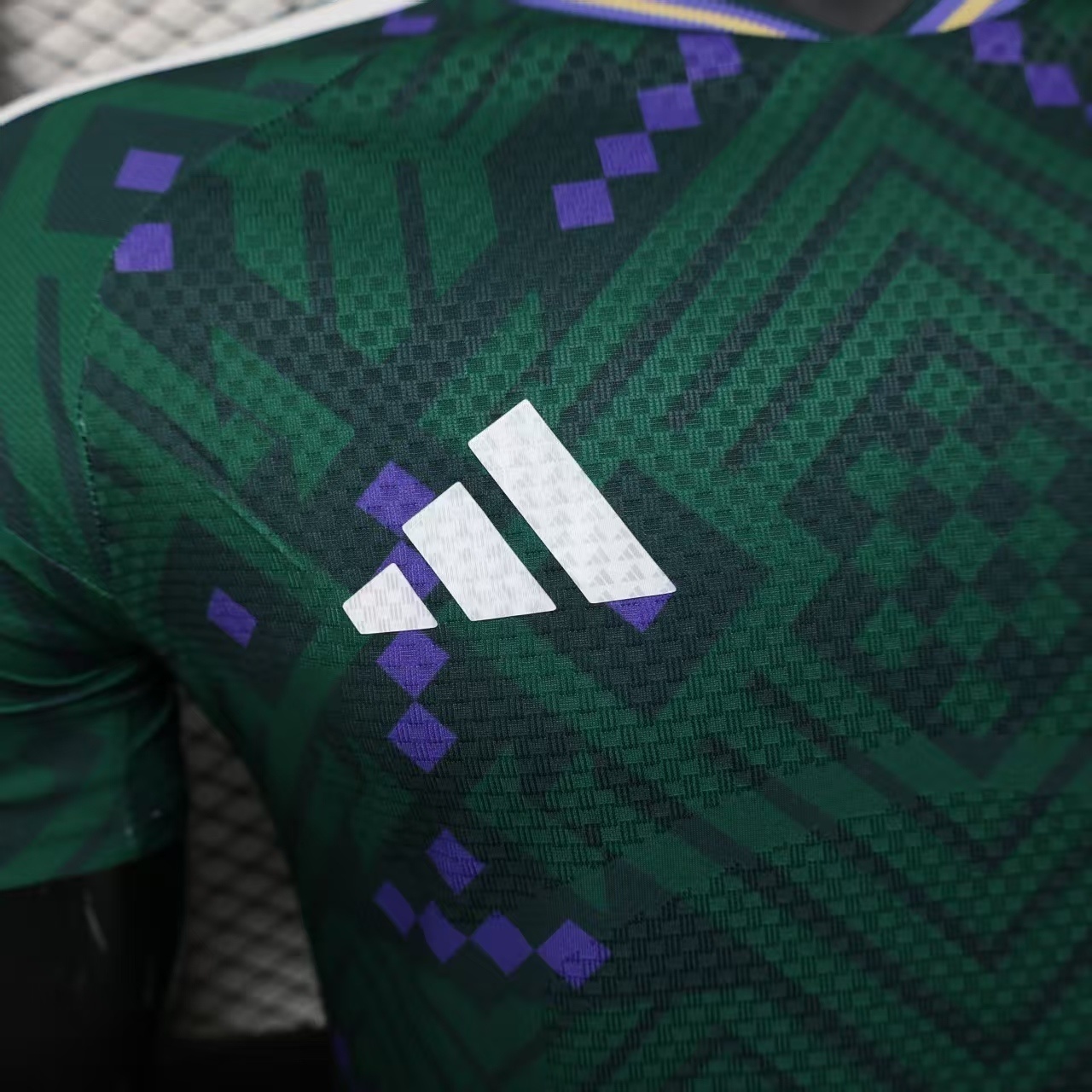 2026 World Cup Saudi Arabia Home Kit Football Player Version T-Shirt AAAAJersey Supply Yupoo 7
