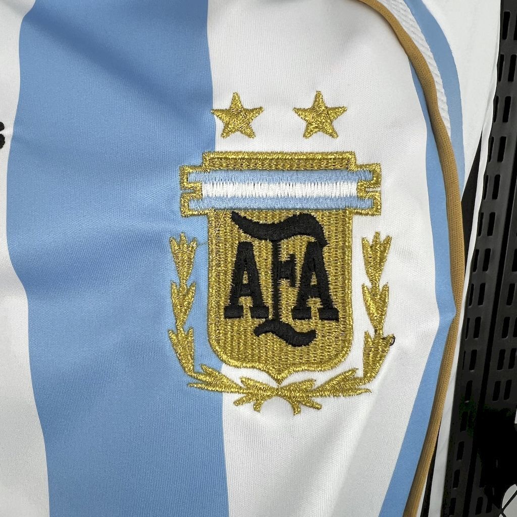 2006 Argentina Home Long Sleeve Retro Kit Vintage Shirt AAAAJersey Supplier Yupoo 2