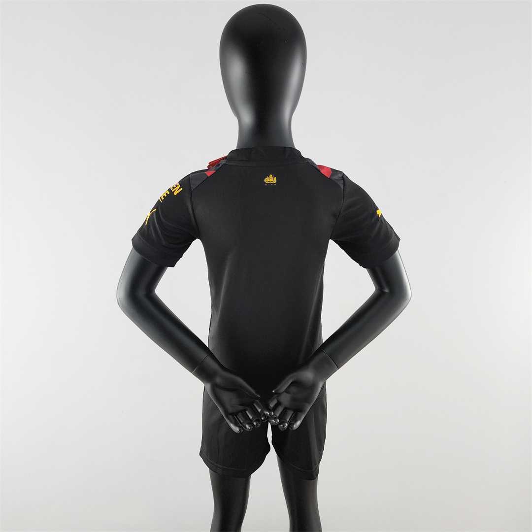 22-23 Manchester City away kids kit 7